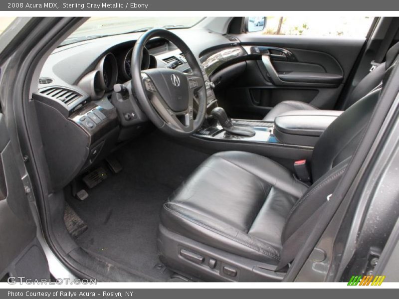 Sterling Gray Metallic / Ebony 2008 Acura MDX