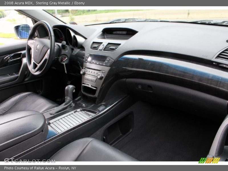 Sterling Gray Metallic / Ebony 2008 Acura MDX