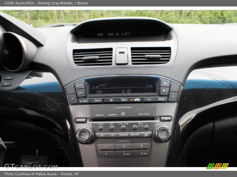 Sterling Gray Metallic / Ebony 2008 Acura MDX