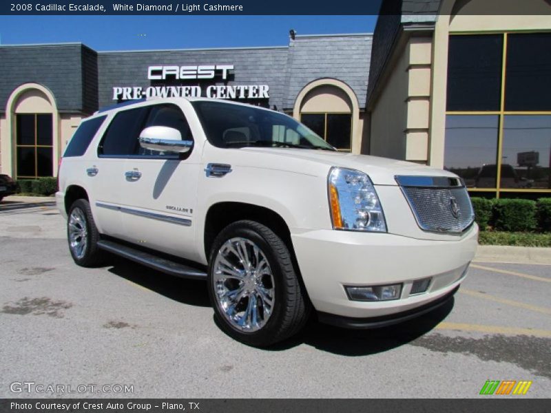 White Diamond / Light Cashmere 2008 Cadillac Escalade