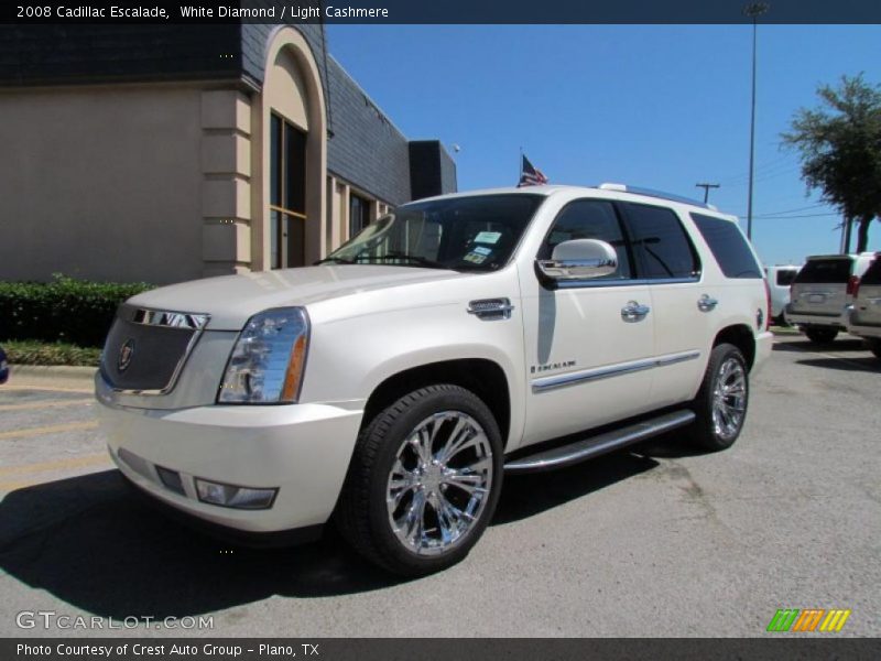 White Diamond / Light Cashmere 2008 Cadillac Escalade