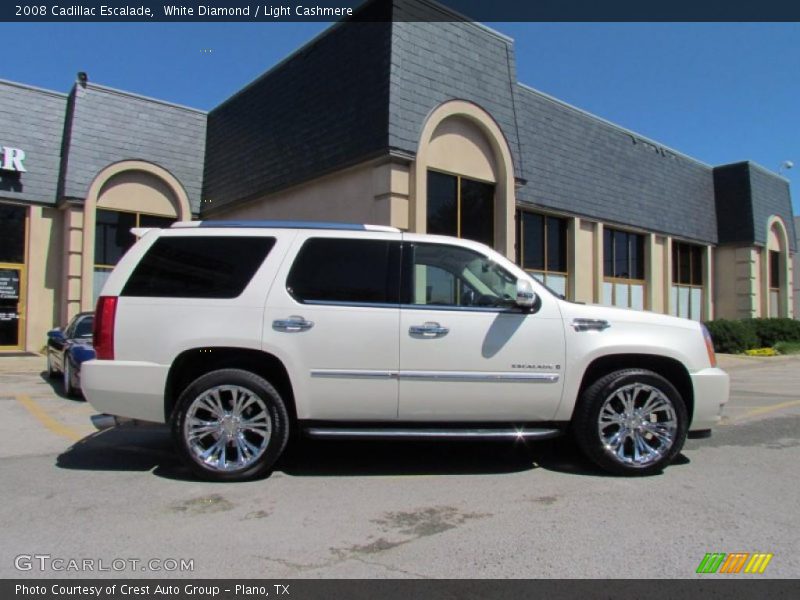 White Diamond / Light Cashmere 2008 Cadillac Escalade