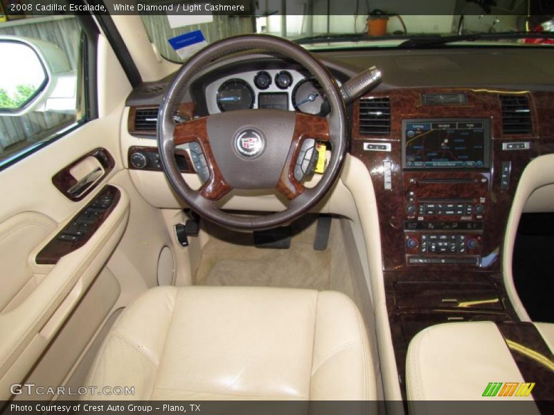 White Diamond / Light Cashmere 2008 Cadillac Escalade