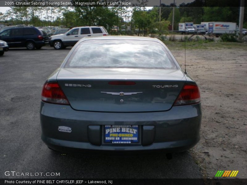Magnesium Pearl / Light Taupe 2005 Chrysler Sebring Touring Sedan