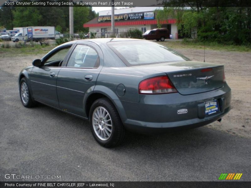 Magnesium Pearl / Light Taupe 2005 Chrysler Sebring Touring Sedan