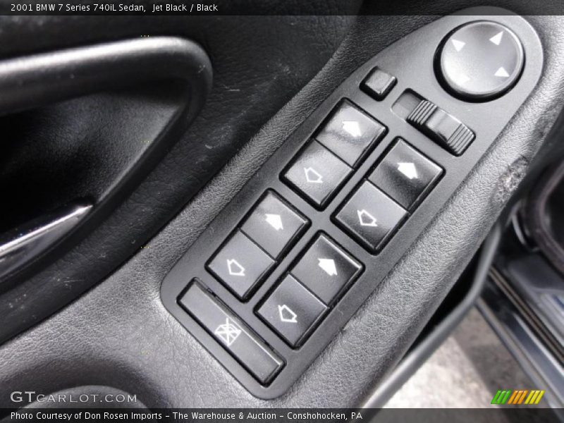 Jet Black / Black 2001 BMW 7 Series 740iL Sedan