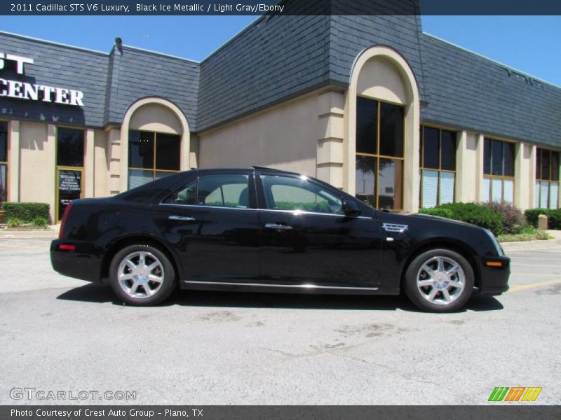 Black Ice Metallic / Light Gray/Ebony 2011 Cadillac STS V6 Luxury
