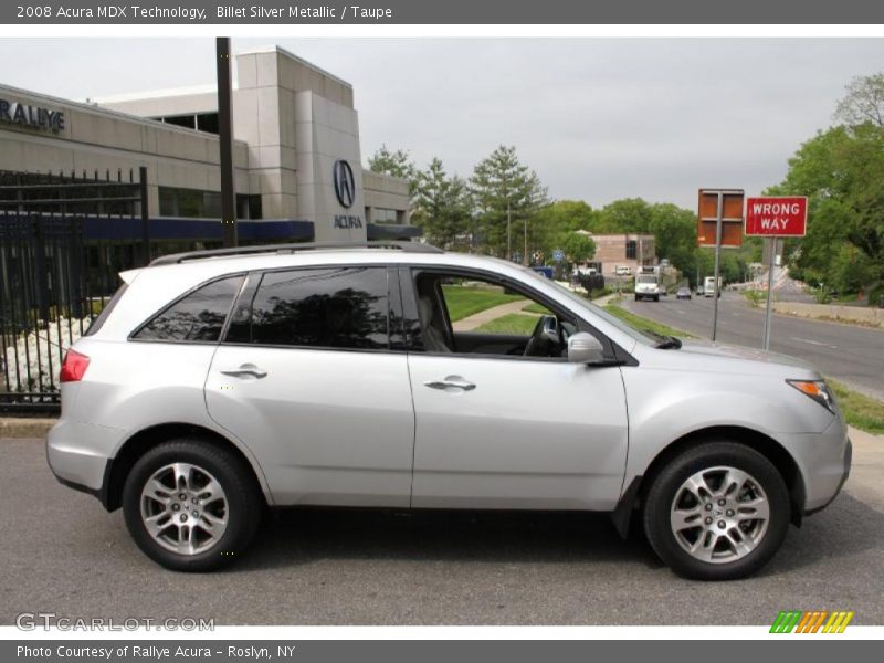 Billet Silver Metallic / Taupe 2008 Acura MDX Technology