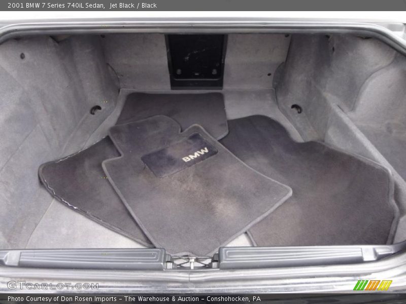 Jet Black / Black 2001 BMW 7 Series 740iL Sedan