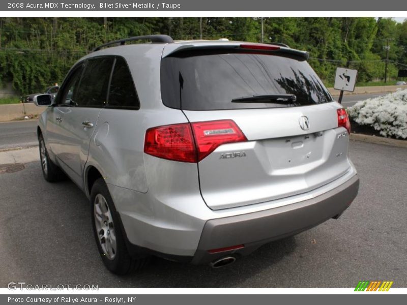 Billet Silver Metallic / Taupe 2008 Acura MDX Technology