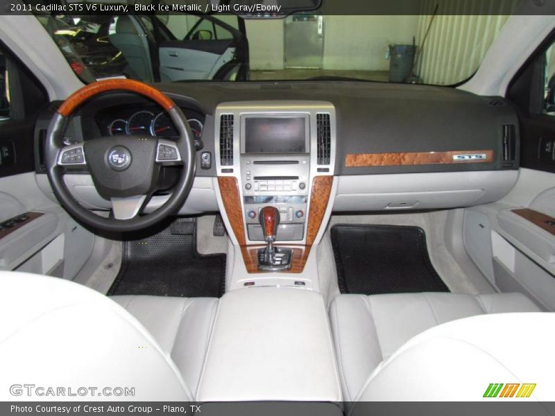 Black Ice Metallic / Light Gray/Ebony 2011 Cadillac STS V6 Luxury