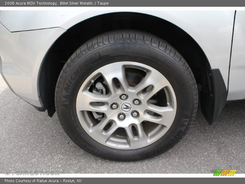 Billet Silver Metallic / Taupe 2008 Acura MDX Technology