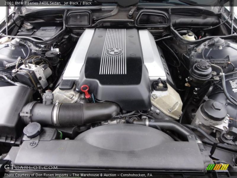 Jet Black / Black 2001 BMW 7 Series 740iL Sedan