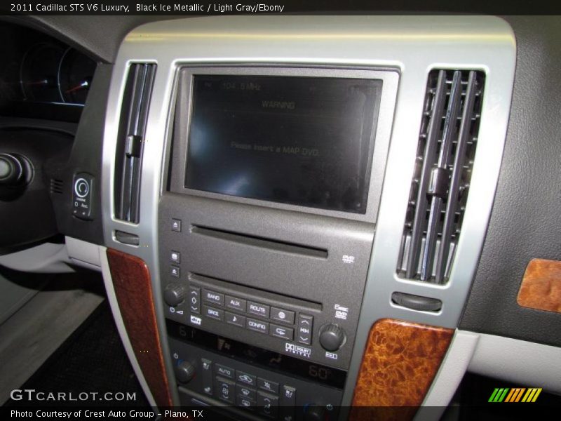 Black Ice Metallic / Light Gray/Ebony 2011 Cadillac STS V6 Luxury
