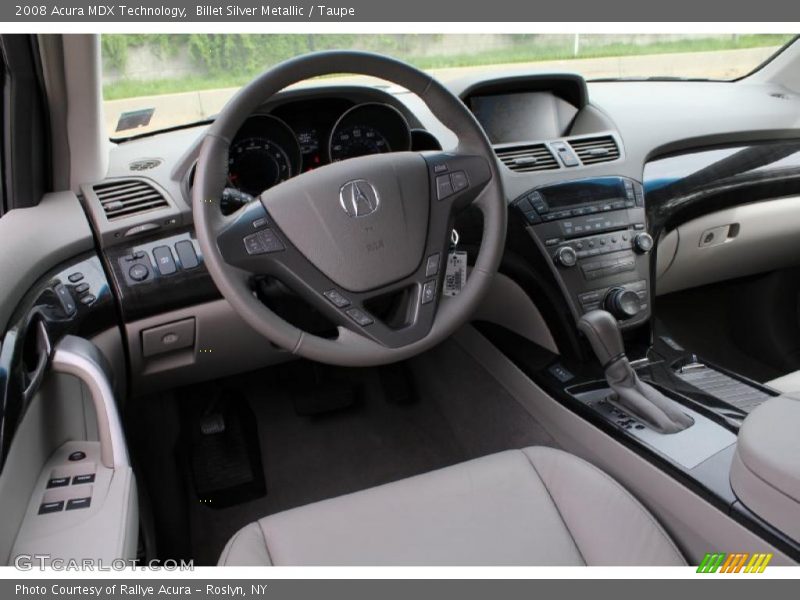 Billet Silver Metallic / Taupe 2008 Acura MDX Technology