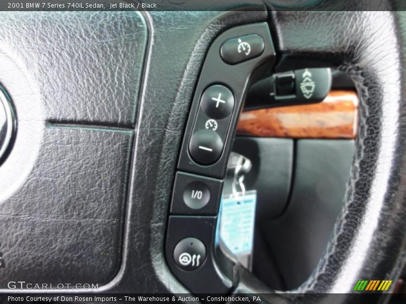 Jet Black / Black 2001 BMW 7 Series 740iL Sedan