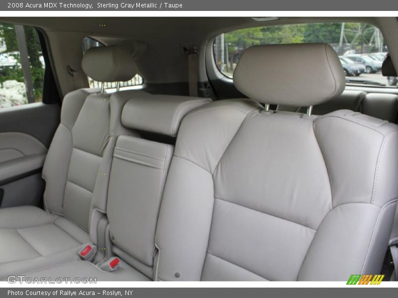 Sterling Gray Metallic / Taupe 2008 Acura MDX Technology