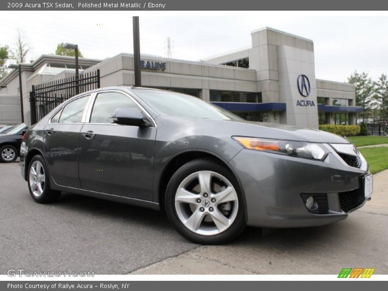 Polished Metal Metallic / Ebony 2009 Acura TSX Sedan