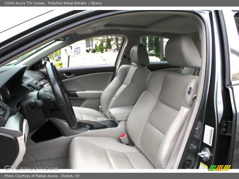 Polished Metal Metallic / Ebony 2009 Acura TSX Sedan