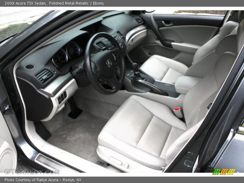 Polished Metal Metallic / Ebony 2009 Acura TSX Sedan