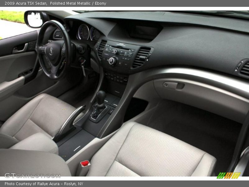 Polished Metal Metallic / Ebony 2009 Acura TSX Sedan