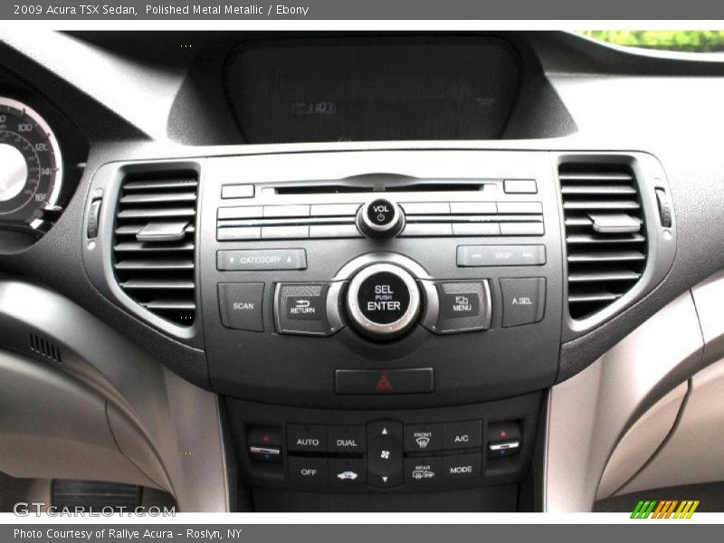 Polished Metal Metallic / Ebony 2009 Acura TSX Sedan