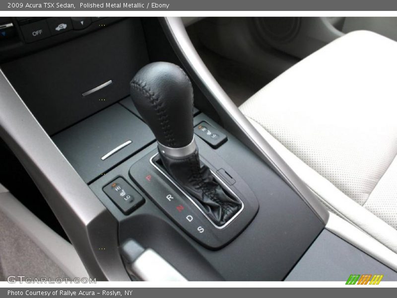 Polished Metal Metallic / Ebony 2009 Acura TSX Sedan