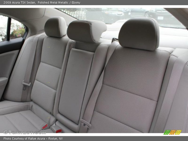 Polished Metal Metallic / Ebony 2009 Acura TSX Sedan