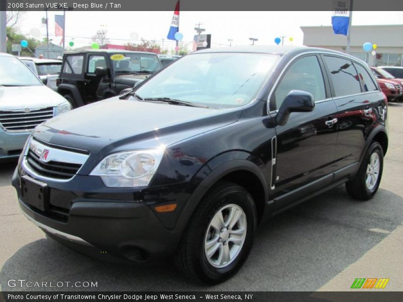 Deep Blue / Tan 2008 Saturn VUE XE