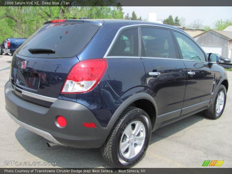 Deep Blue / Tan 2008 Saturn VUE XE