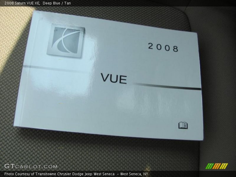 Deep Blue / Tan 2008 Saturn VUE XE