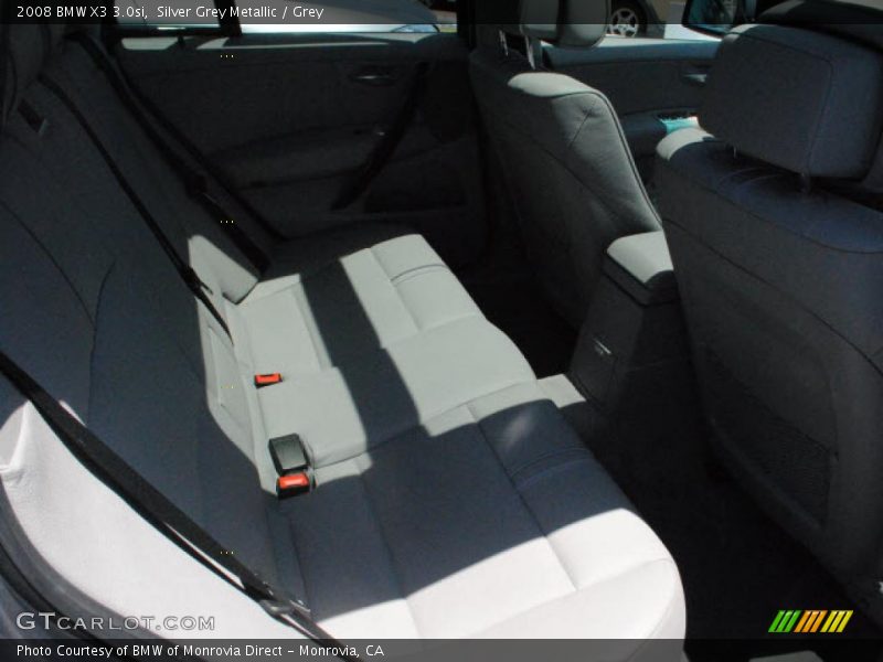 Silver Grey Metallic / Grey 2008 BMW X3 3.0si
