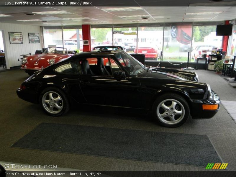 Black / Black 1991 Porsche 911 Carrera 2 Coupe