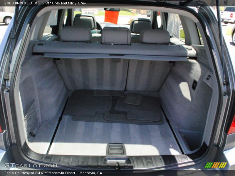 Silver Grey Metallic / Grey 2008 BMW X3 3.0si
