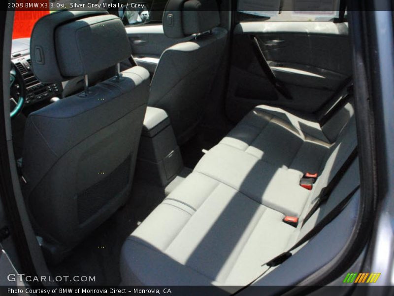 Silver Grey Metallic / Grey 2008 BMW X3 3.0si