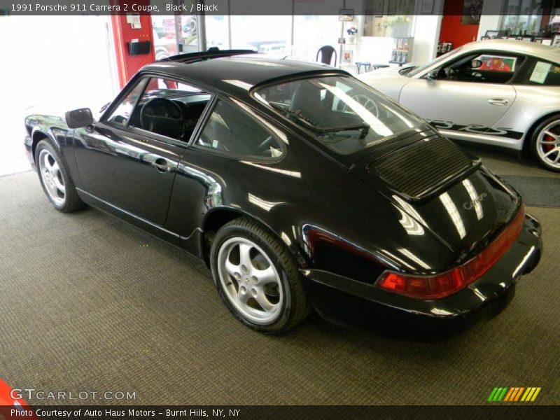 Black / Black 1991 Porsche 911 Carrera 2 Coupe