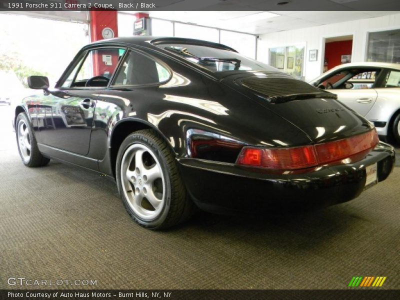 Black / Black 1991 Porsche 911 Carrera 2 Coupe