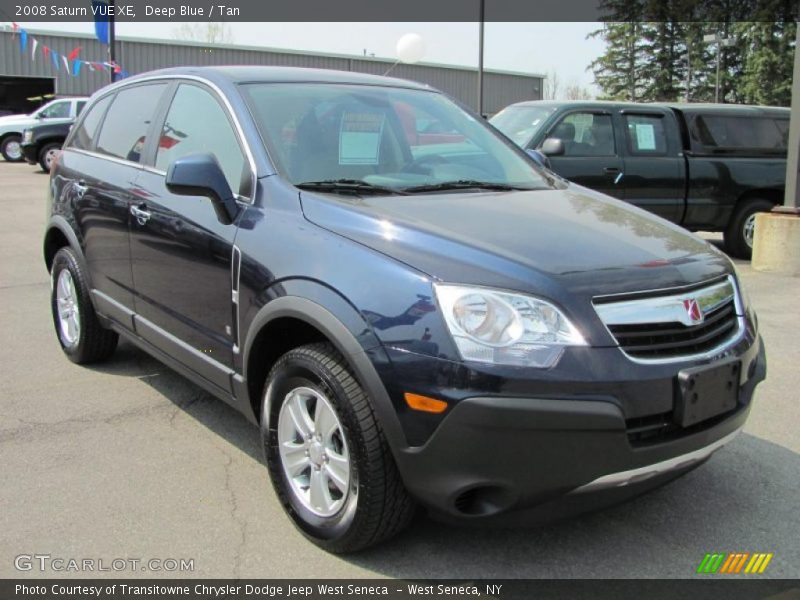 Deep Blue / Tan 2008 Saturn VUE XE