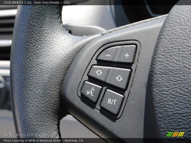 Silver Grey Metallic / Grey 2008 BMW X3 3.0si