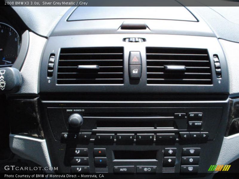 Silver Grey Metallic / Grey 2008 BMW X3 3.0si