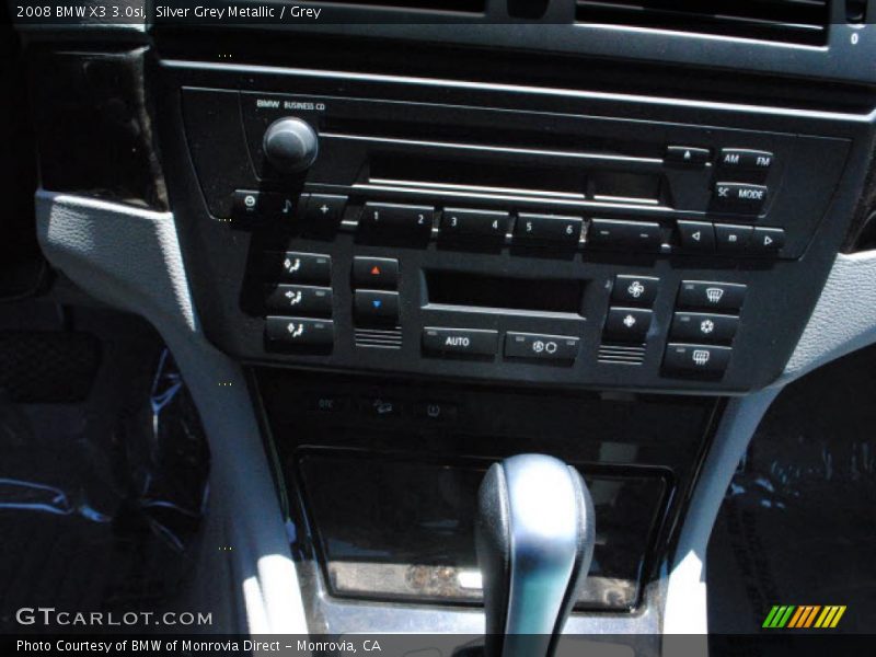 Silver Grey Metallic / Grey 2008 BMW X3 3.0si