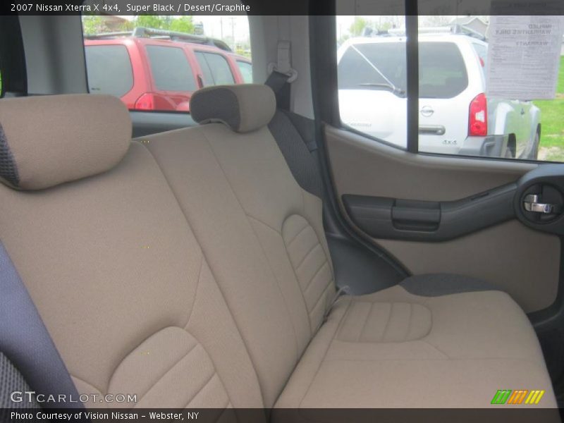 Super Black / Desert/Graphite 2007 Nissan Xterra X 4x4