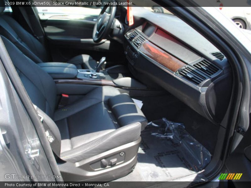 Space Grey Metallic / Black Nevada Leather 2009 BMW X6 xDrive50i