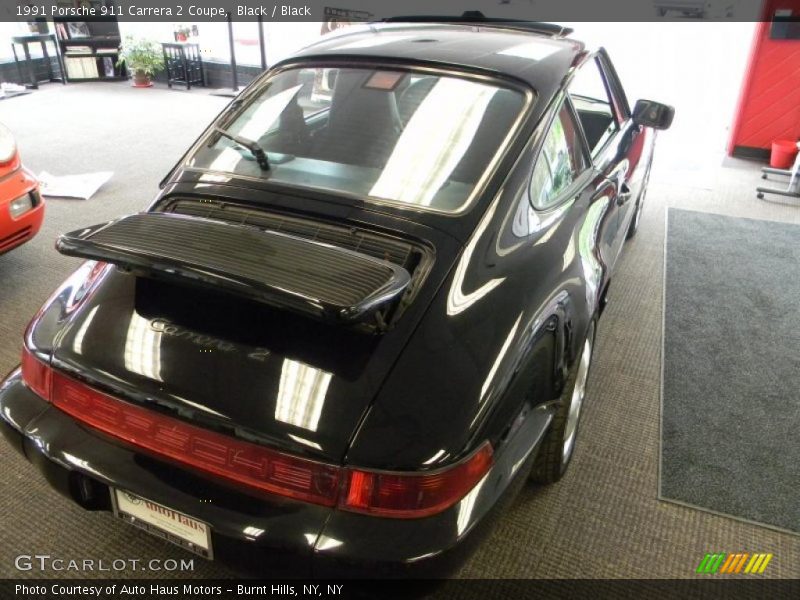 Black / Black 1991 Porsche 911 Carrera 2 Coupe