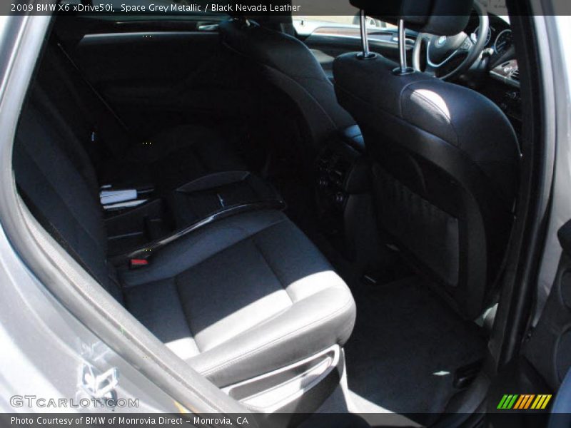 Space Grey Metallic / Black Nevada Leather 2009 BMW X6 xDrive50i