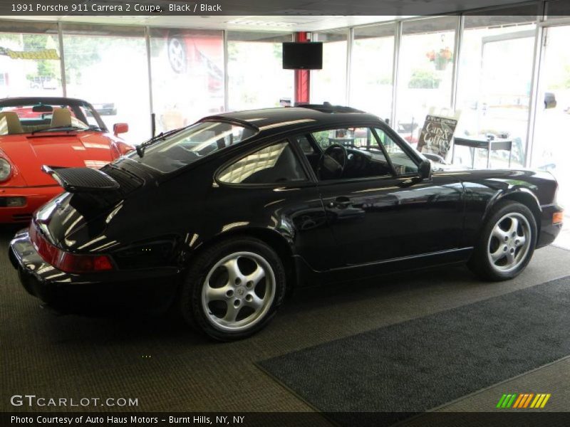 Black / Black 1991 Porsche 911 Carrera 2 Coupe