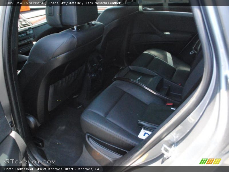 Space Grey Metallic / Black Nevada Leather 2009 BMW X6 xDrive50i