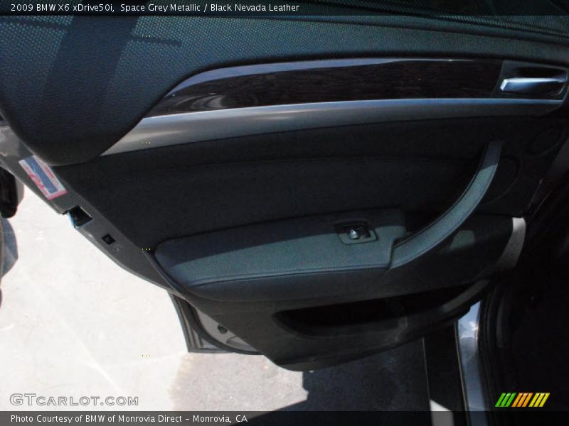 Space Grey Metallic / Black Nevada Leather 2009 BMW X6 xDrive50i