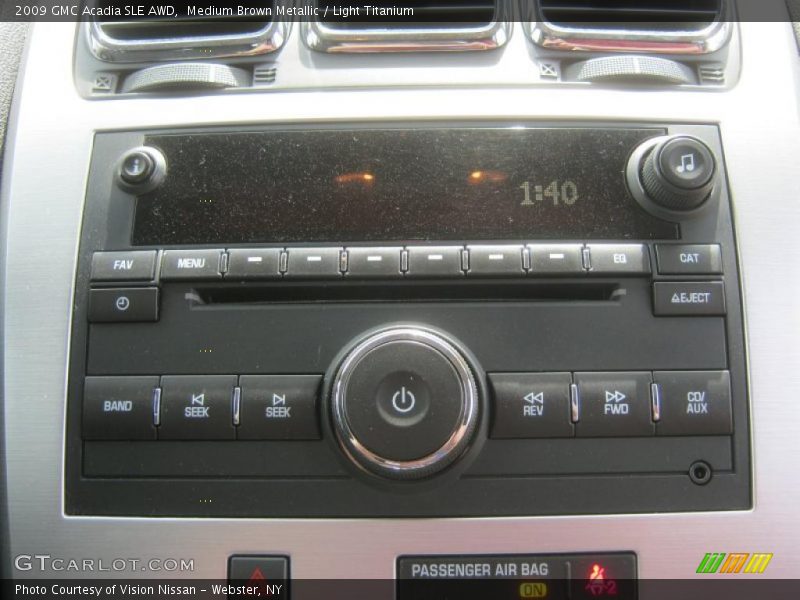 Medium Brown Metallic / Light Titanium 2009 GMC Acadia SLE AWD