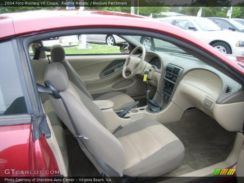  2004 Mustang V6 Coupe Medium Parchment Interior